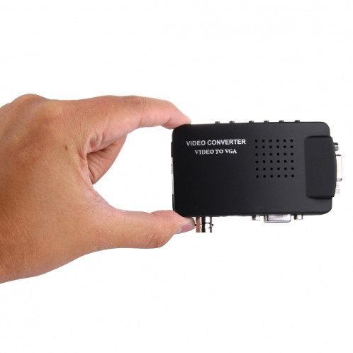 Convertisseur vidéo BNC / S-Video vers VGA (Noir) SB1000105-09