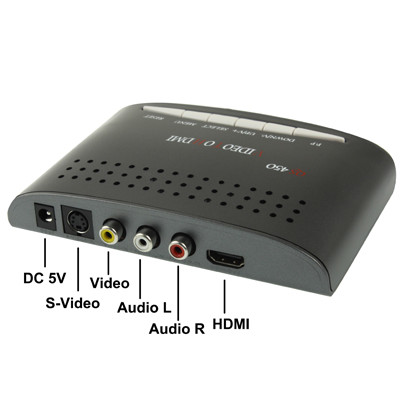 Convertisseur Vidéo Composite RCA & S-Vidéo vers HDMI, Support Full HD 1080P SR10161914-06