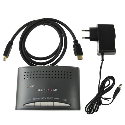 Convertisseur Vidéo Composite RCA & S-Vidéo vers HDMI, Support Full HD 1080P SR10161914-06