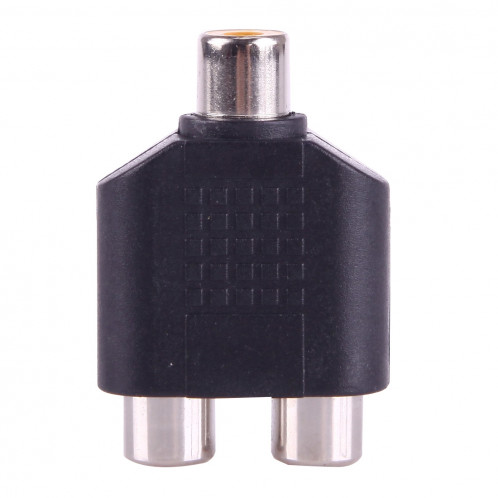 RCA Femelle à 2 RCA Adaptateur Femelle (Noir) SR12081936-02