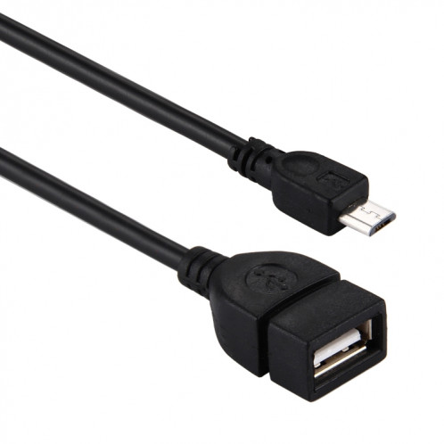 Adaptateur USB A Femelle vers Micro USB 5 Pin Male 10cm AUSBA01-05