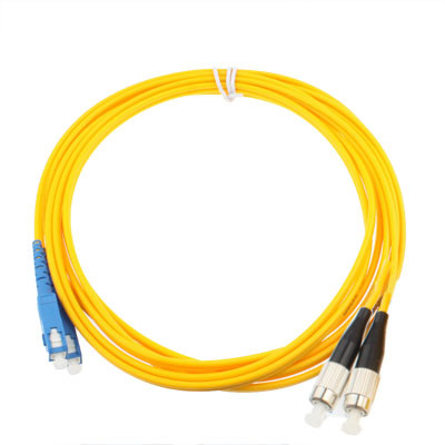 Cavalier de fibre optique monomode SC-FC Dual-Core, longueur: 3 m SH1413482-03