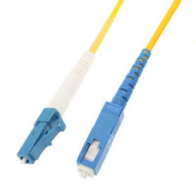 Cavalier à fibre optique monomode monocœur LC-SC, longueur: 3 m SH1432214-03