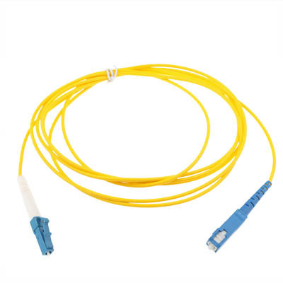 Cavalier à fibre optique monomode monocœur LC-SC, longueur: 3 m SH1432214-03