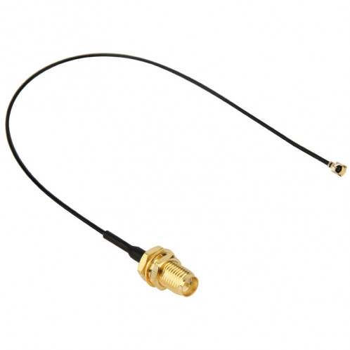 U.fl / IPX à RP SMA femelle Tresse pour réseau Wifi, Longueur du câble: 18cm SU1851334-03