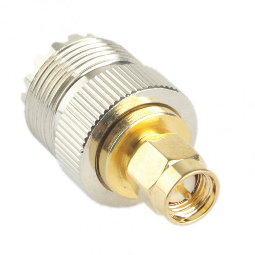 Adaptateur Coaxial RF SMA-J vers SL-16 / SMA Mâle vers M (UHF) (Argent) SC1861577-04