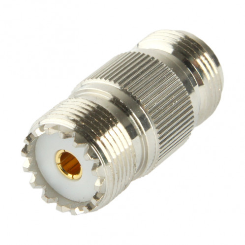 Adaptateur coaxial RF N femelle à UHF femelle (Argent) SC18711423-04