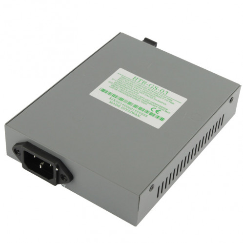 Émetteur-récepteur optique adaptatif Gigabit monomode 10/100 / 1000M (HTB-GS-03) SH2005571-07