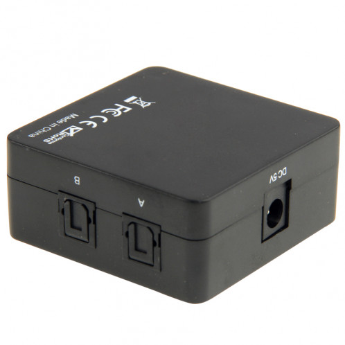 Amplificateur de puissance SPDIF / TOSLINK Amplificateur audio optique numérique Splitter 1x3 5.1 SH2202487-07