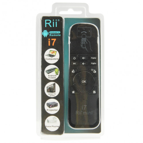 Rii i7 Mini clavier sans fil Air Mouse à distance pour HTPC / Android TV Box / Xbox360 SR2204789-07