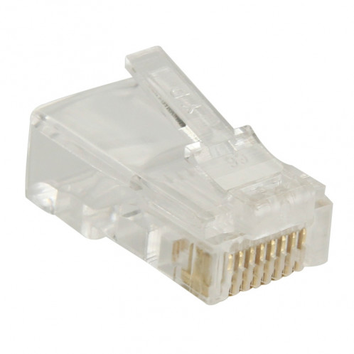 Connecteur modulaire RJ45 haute performance 100 PCS, or: 3u 3 pieds S12251374-08