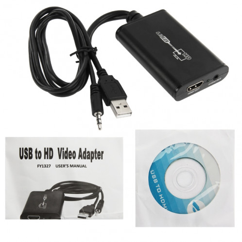 Convertisseur vidéo USB HD vers HDMI HDTV, prise en charge Full HD 1080P SH2436449-06