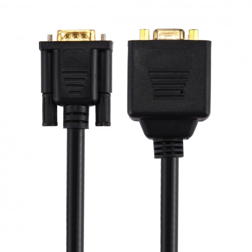 30cm VGA mâle à 2 VGA femelle Splitter Cable (Noir) S3503B1314-06