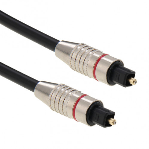 Câble fibre optique audio numérique Toslink M à M, OD: 5.0mm, Longueur: 1m SH2780332-05