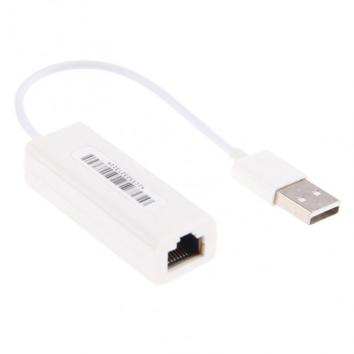 Hexin 100 / 1000Mhps Base-T USB 2.0 carte adaptateur pour tablette / PC / Apple Macbook Air, soutien Windows / Linux / MAC OS SH400366-05