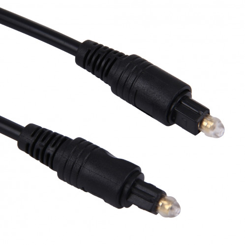 Câble Toslink à fibres optiques audio numérique, longueur de câble: 3 m, OD: 4.0 mm (plaqué or) SH10131453-03
