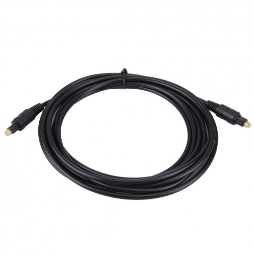 Câble Toslink Fibre Optique Audio Numérique, Longueur de Câble: 3m, OD: 4.0mm (Plaqué Or) SH101C1886-04