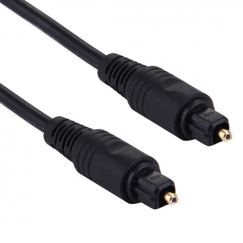 Câble Toslink à fibres optiques audio numérique, longueur: 1,5 m, ext: 4,0 mm (plaqué or) SH4101821-05
