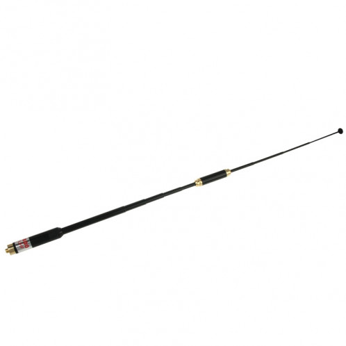 AL-800 double bande 144 / 430MHz haut gain SMA-F téléscopique Radio portable double antenne pour talkie-walkie, longueur de l'antenne: 22cm / 86cm SA52001055-09