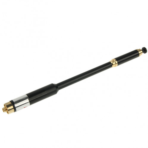 AL-800 double bande 144 / 430MHz haut gain SMA-F téléscopique Radio portable double antenne pour talkie-walkie, longueur de l'antenne: 22cm / 86cm SA52001055-09