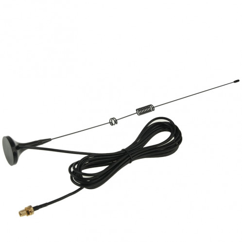 NAGOYA UT-106UV SMA Femelle Double Bande Magnétique Antenne Mobile pour Talkie Walkie, Antenne Longueur: 37cm SN52051954-06