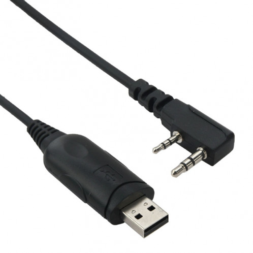 Câble de données de câble de programme d'USB pour des talkies-walkies, prise de 3.5mm + 2.5mm + USB 2.0 SC52071065-03