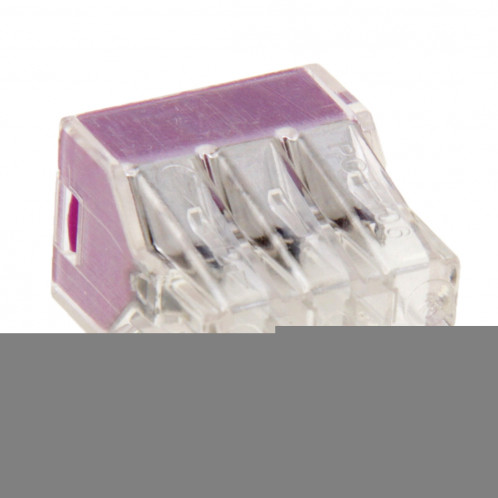 Connecteur de fil enfichable de boîte de jonction de 10 bornes de PCS 6 pour la section sectionnelle fil dur millimètre carré de 1-2,5 S17312892-05