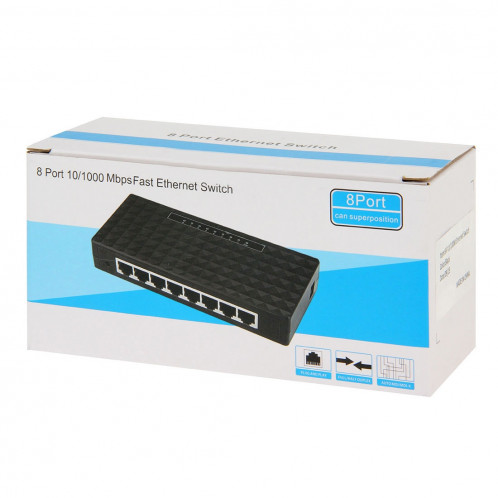 Commutateur de bureau Ethernet 10/100 / 1000Mbps à 8 ports S88495245-05