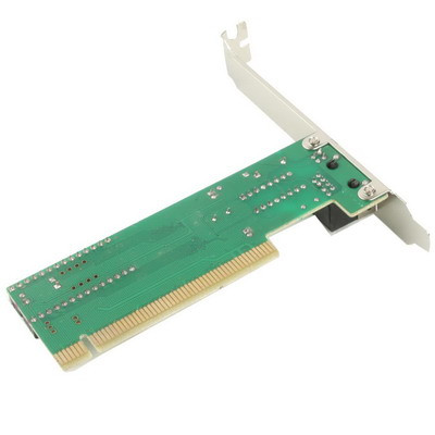 Carte réseau RJ45 10 / 100M Ethernet LAN Carte réseau RJ45, Chipset: 8139C (Vert) SC1001235-05