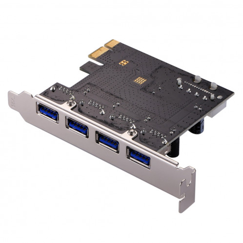 Carte contrôleur PCI-E Express USB 3.0 4 ports 5Gbps SC10251923-07