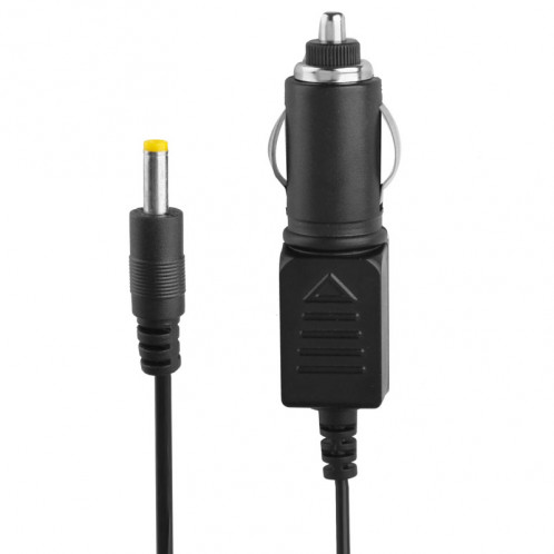 Chargeur de voiture DC 12V pour lecteur de DVD portable, pointe: 4.0 x 1.7mm SH1019303-04