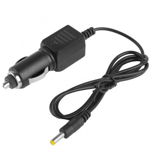 Chargeur de voiture DC 12V pour lecteur de DVD portable, pointe: 4.0 x 1.7mm SH1019303-04