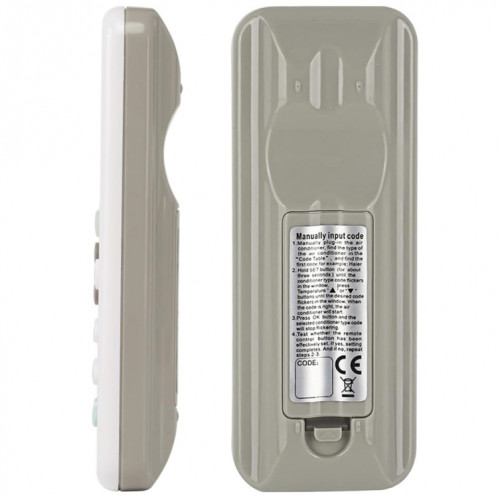 Chunghop K-1028E 1000 en 1 Télécommande Universelle A / C avec lampe de poche (Blanc) SC02011705-08