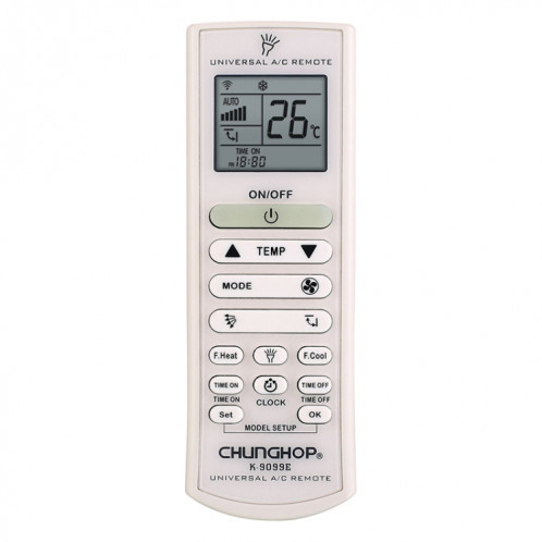 Télécommande universelle A / C Chunghop (K-9099E) SC02111289-04