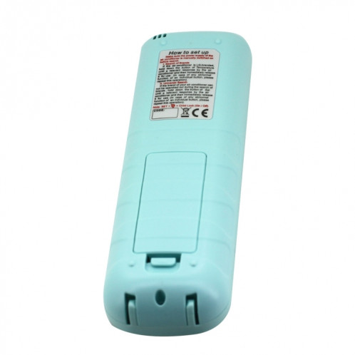 Télécommande universelle pour climatiseur K-209ES, fonction de thermomètre de soutien (bleu) SH039L970-07
