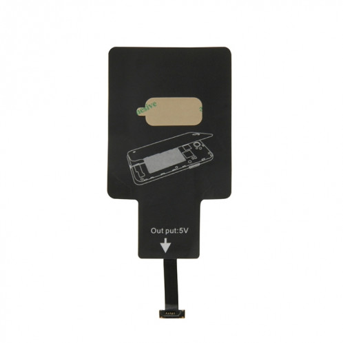 Chargeur sans fil FANTASY et récepteur de charge sans fil, Pour Galaxy Note Edge / N915V / N915P / N915T / N915A (blanc) SH657W1774-012