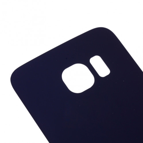 Coque arrière de batterie d'origine pour Samsung Galaxy S6 Edge / G925 (bleu foncé) SC966D999-06