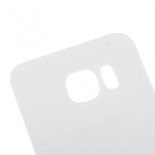 Couverture arrière de la batterie d'origine pour Samsung Galaxy S6 Edge / G925 (Blanc) SC966W1739-06