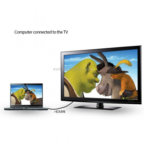 20m 2.0 Version 4K Câble HDMI & Connecteur & Adaptateur avec amplificateur de signal SH61355-07