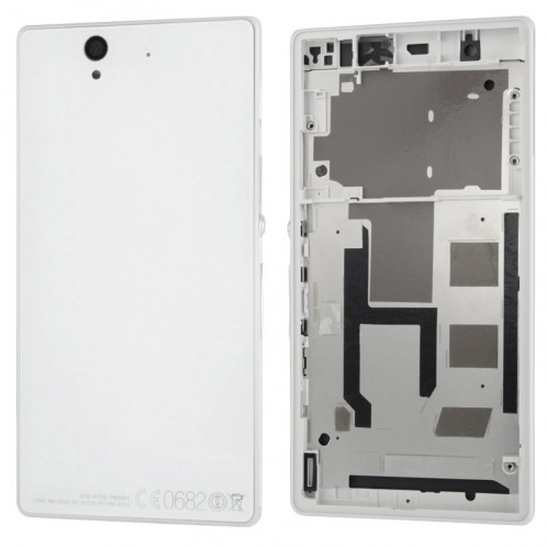 Middle Board + Cache Batterie pour Sony L36H (Blanc) SM009W1601-06