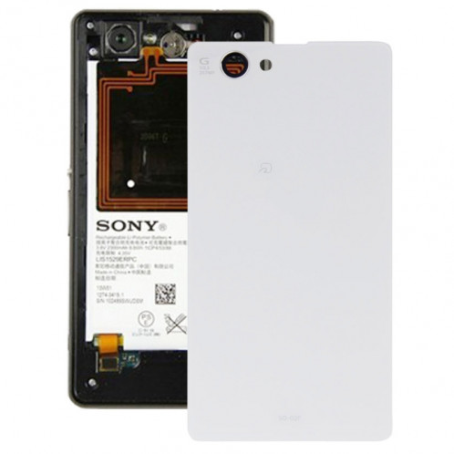 Cache Batterie pour Sony Xperia Z1 Mini (Blanc) SC061W477-05