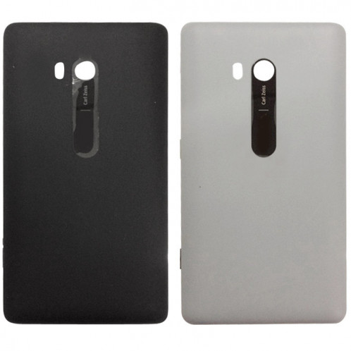 iPartsBuy couvercle de la batterie de logement d'origine + bouton latéral pour Nokia Lumia 810 (noir) SI100B1157-06