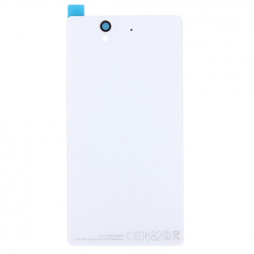 Couverture arrière de batterie de rechange en aluminium pour Sony Xperia Z / L36h (blanc) SC136W1453-06