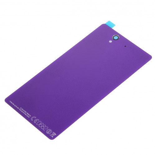 Couverture arrière de batterie de rechange en aluminium pour Sony Xperia Z / L36h (violet) SC01361283-06