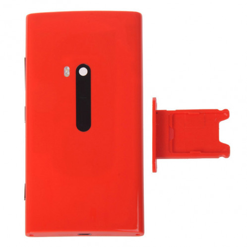 iPartsBuy Original Couverture Arrière + Plateau Carte SIM pour Nokia Lumia 920 (Rouge) SI169R890-06