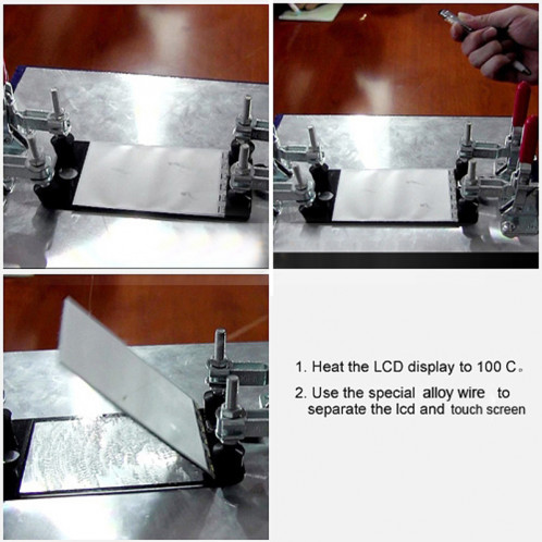 LCD et écran tactile séparant le fil d'alliage Premium pour iPhone / Samsung / HTC / Sony (longueur: 100m) SL0312573-05