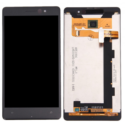 iPartsBuy LCD Affichage + Écran Tactile Digitizer Assemblée Remplacement pour Nokia Lumia 830 (Noir) SI03841349-06