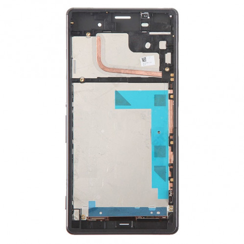 iPartsAcheter pour Sony Xperia Z3 (Dual SIM Version) / D6633 / L55U LCD Affichage + Écran Tactile Digitizer Assemblée avec Cadre (Noir) SI427B1729-010