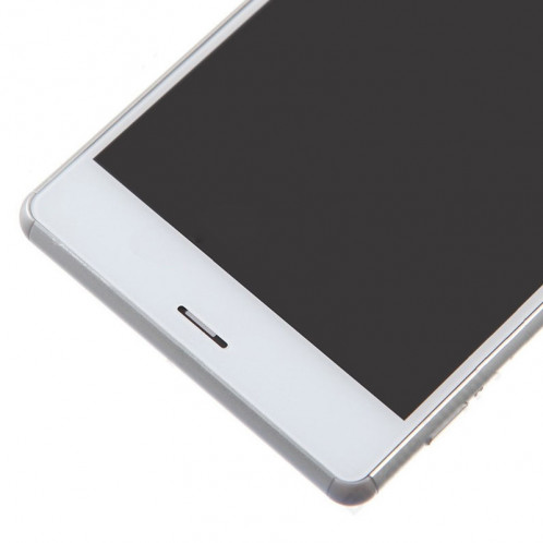 iPartsAcheter pour Sony Xperia Z3 (Dual SIM Version) / D6633 / L55U LCD Affichage + Écran Tactile Digitizer Assemblée avec Cadre (Blanc) SI427W94-010