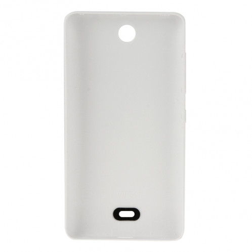 Couvercle en plastique givré de surface arrière pour Microsoft Lumia 430 (blanc) SC463W683-06